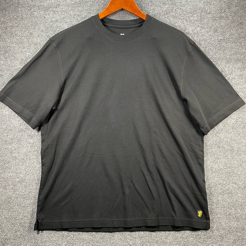 Lincs David Chu Pima T-Shirt Men's Large Black Short Sleeve Casual Golf Outdoors